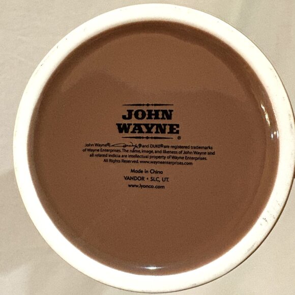 John Wayne Mug Don't say it's a fine morning or I'll shoot ya - Picture 7 of 8